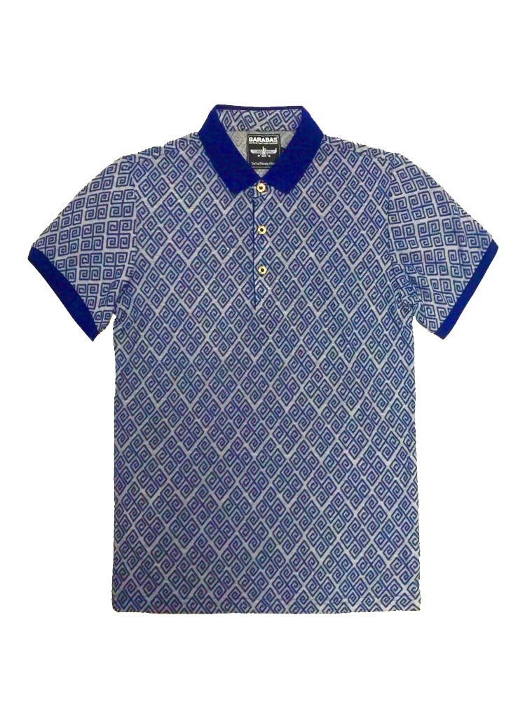 Moda404 GREEK KEY POLO | Moda404 Men's Boutique