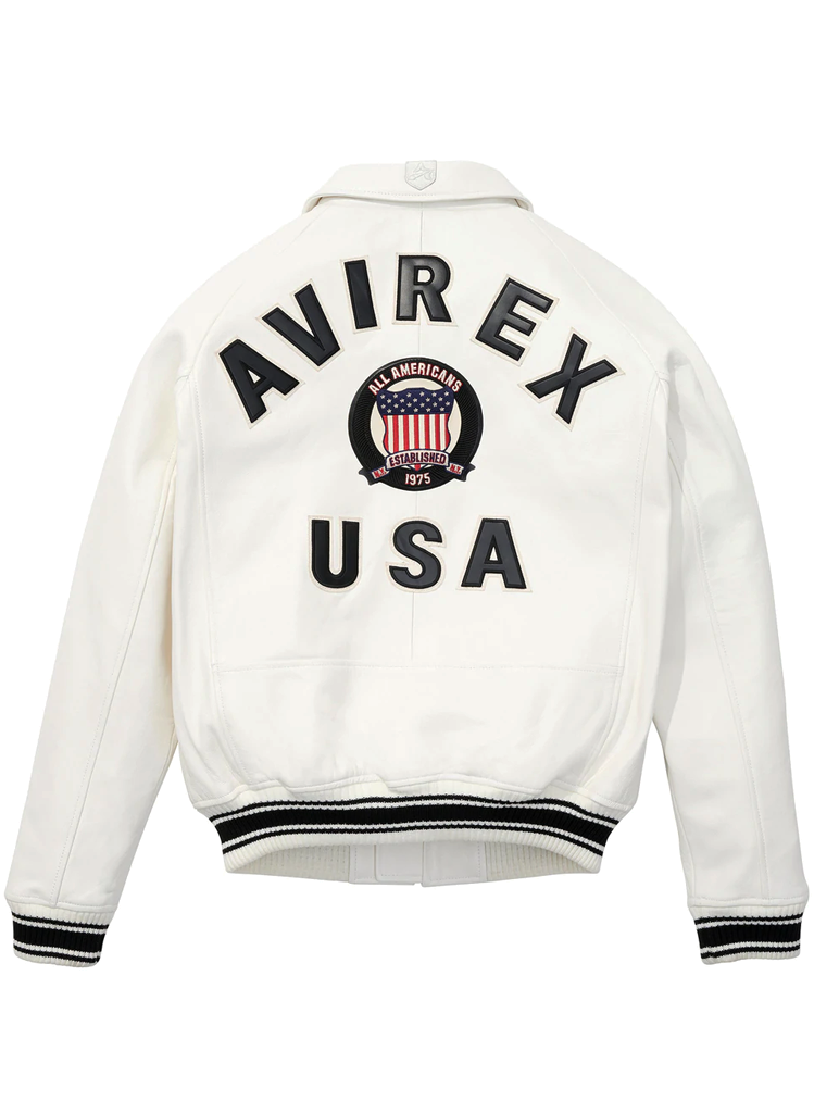 Avirex ICON LEATHER BOMBER JACKET | Moda404 Men's Boutique