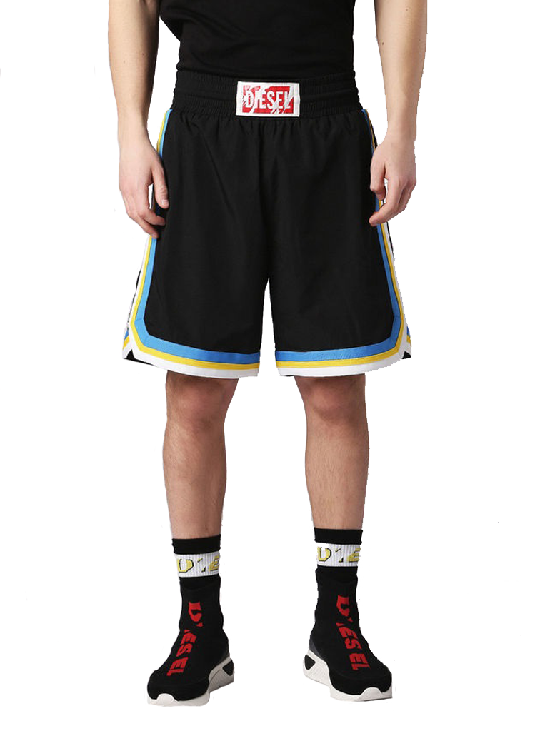 Diesel STRIPE BOXING SHORTS | Moda404 Men's Boutique