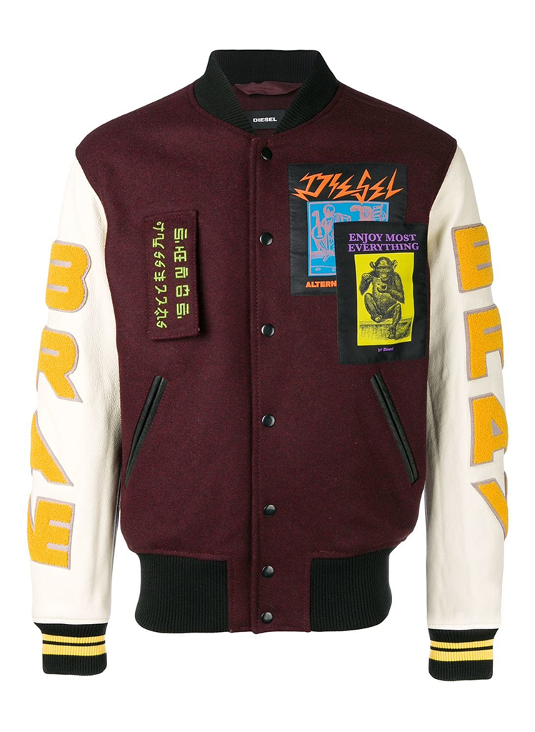 Diesel HARRYZ VARSITY JACKET | Moda404 Men's Boutique