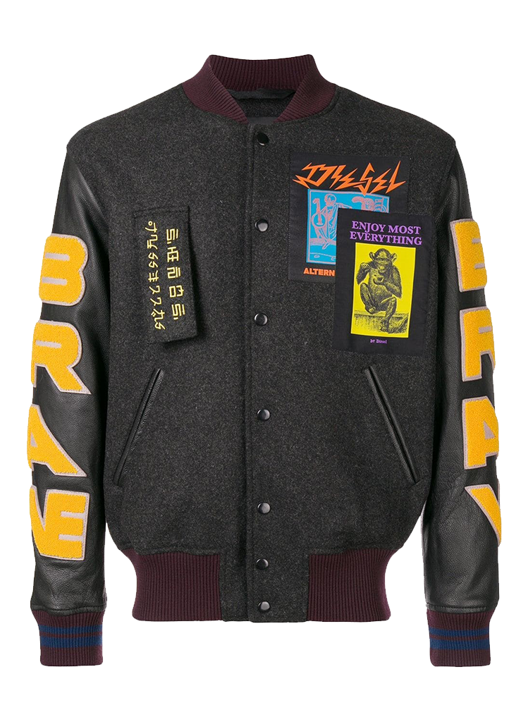 Diesel HARRYZ VARSITY JACKET | Moda404 Men's Boutique