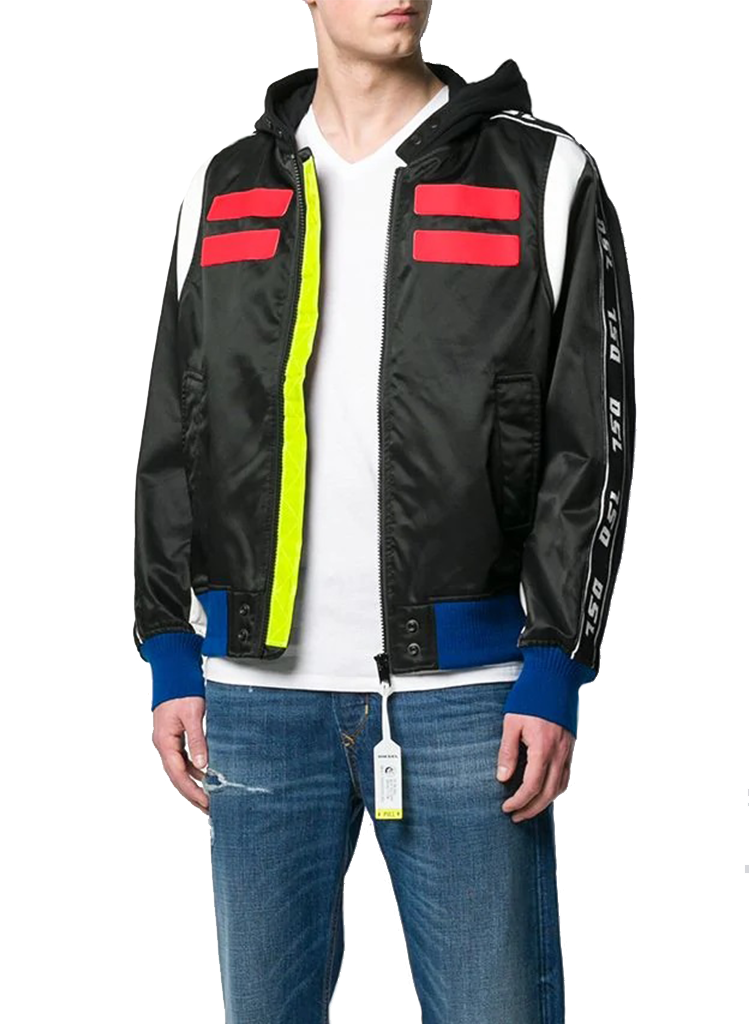 Diesel HID DSL RACING STRIPE JACKET | Moda404 Men's Boutique