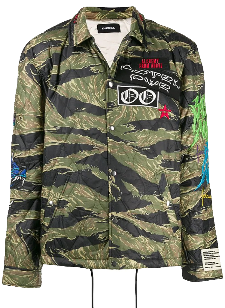 Diesel RASPUTIN CAMO JACKET | Moda404 Men's Boutique