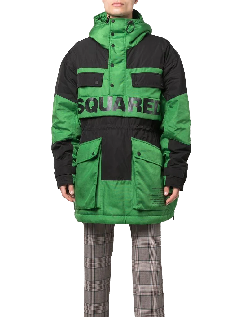 DSquared DSQUARED ARCTIC MAX ANORAK COAT | Moda404 Men's Boutique