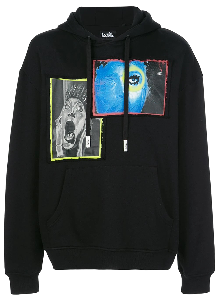 Haculla OVERLAP PATCH HOODIE | Moda404 Men's Boutique