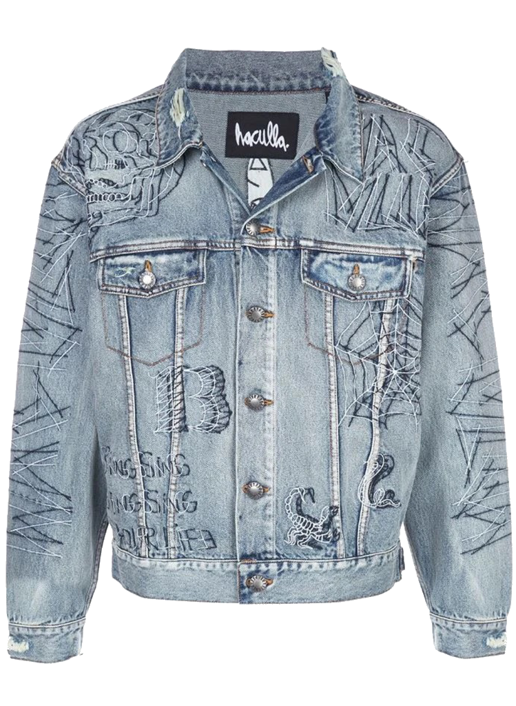 Haculla TATTED HACULLA DENIM JACKET | Moda404 Men's Boutique