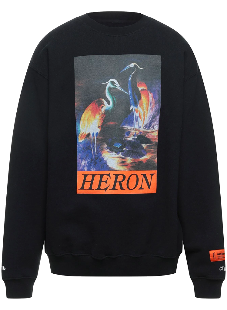 Heron Preston HERON TIMES BIRD SWEATSHIRT | Moda404 Men's Boutique