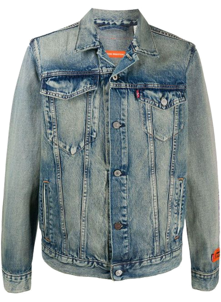 Heron Preston HP X LEVIS DENIM JACKET | Moda404 Men's Boutique