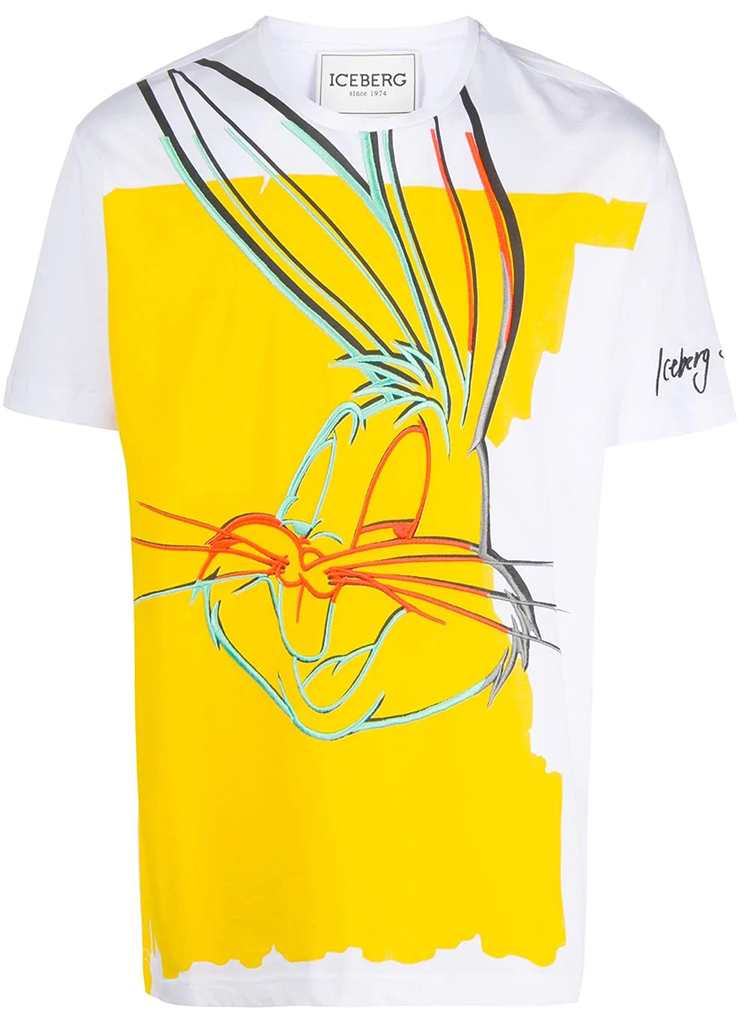 Iceberg ABSTRACT BUGS BUNNY TEE | Moda404 Men's Boutique