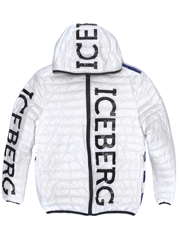 feel Melt clear Iceberg ICEBERG HOODED DOWN JACKET | Moda404 Men's Boutique