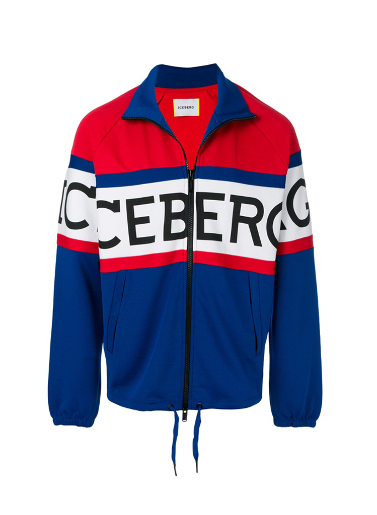 Iceberg COLOR BLOCK TRACK JACKET | Moda404 Men's Boutique