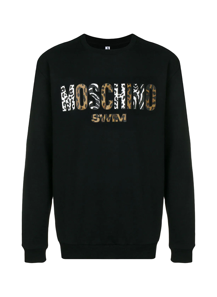 moschino swim sweatshirt