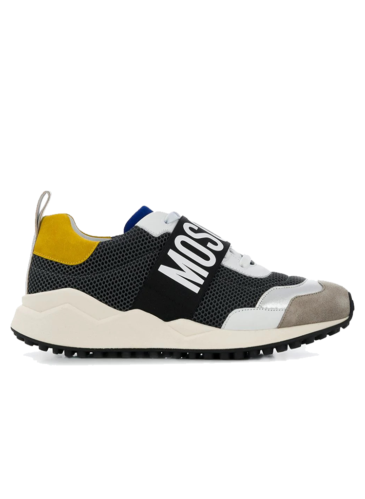 Moschino MOSCHINO LOGO LOW TOP SNEAKER | Moda404 Men's Boutique