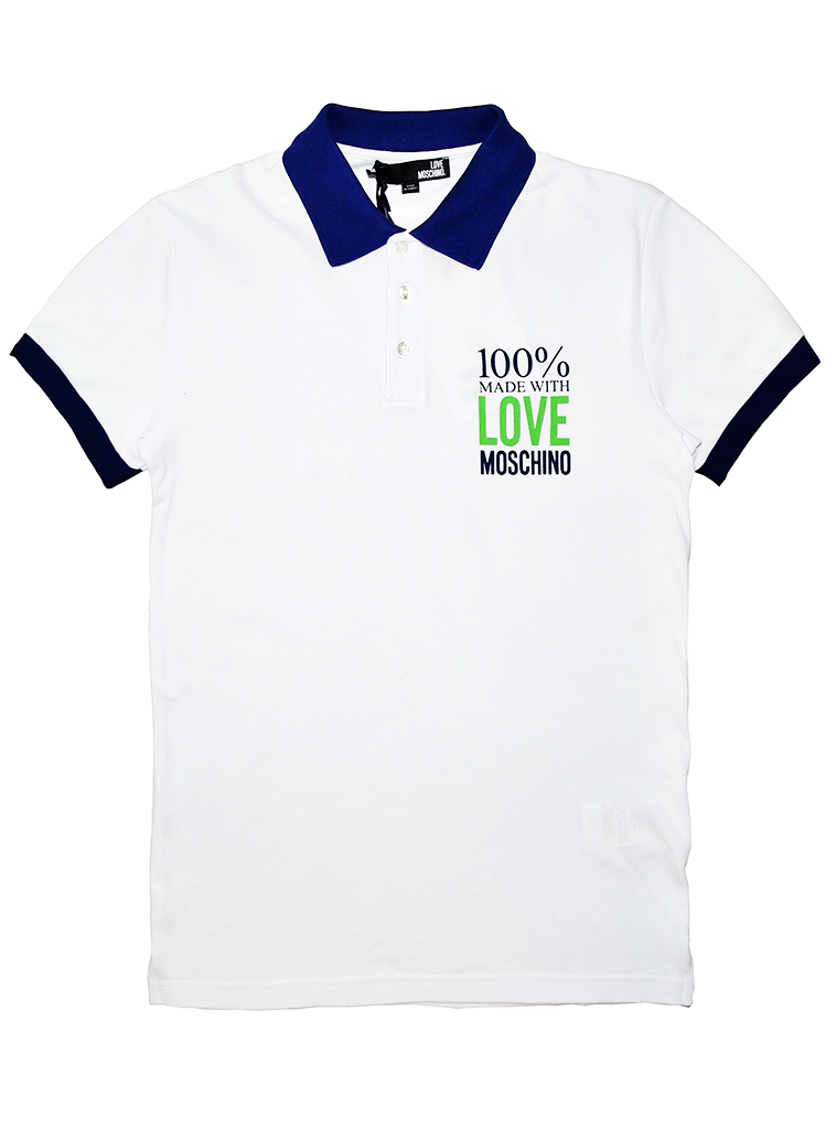 mens moschino polo