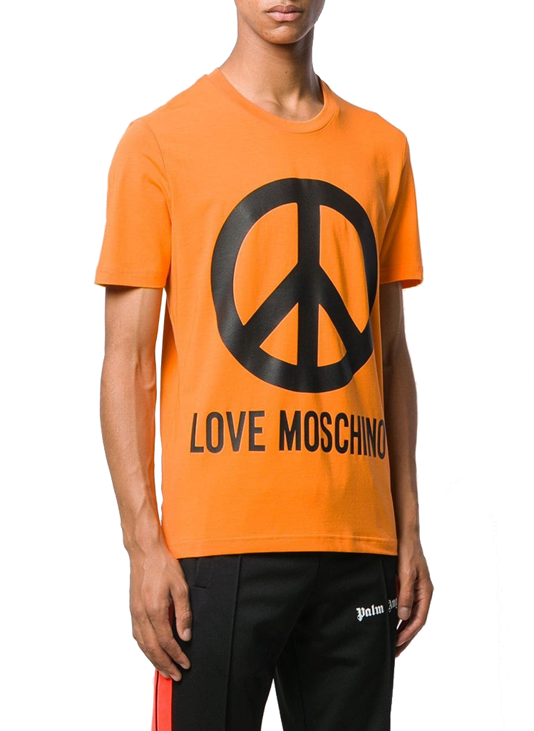 Moschino LOVE MOSCHINO PEACE SIGN TEE | Moda404 Men's Boutique