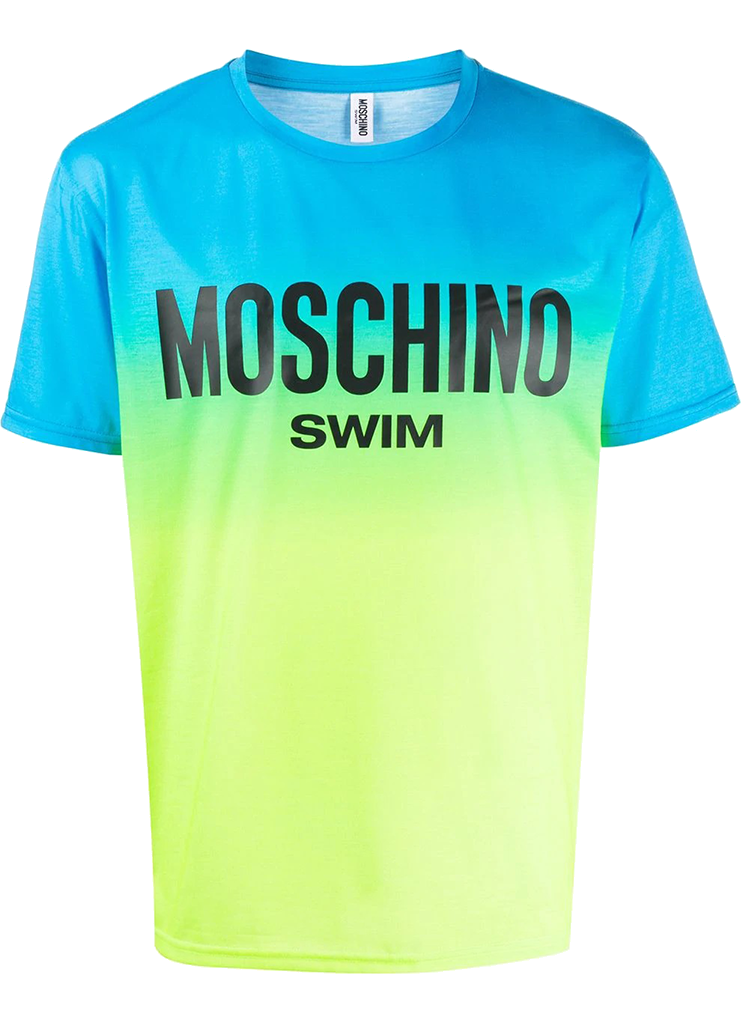 Moschino MOSCHINO SWIM GRADIENT TEE | Moda404 Men's Boutique