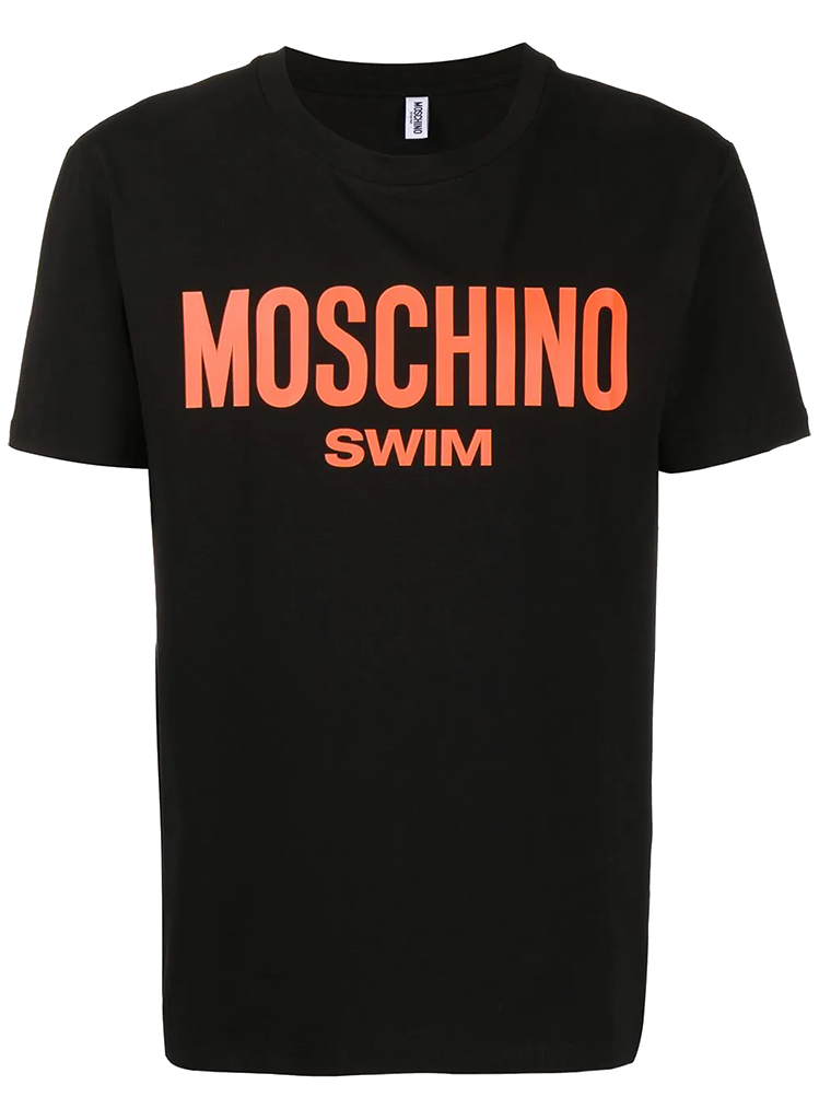Moschino MOSCHINO SWIM NEON LOGO TEE | Moda404 Men's Boutique