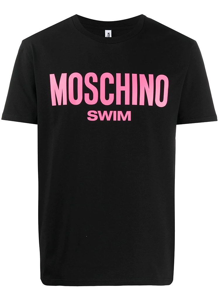 Moschino MOSCHINO SWIM NEON LOGO TEE | Moda404 Men's Boutique