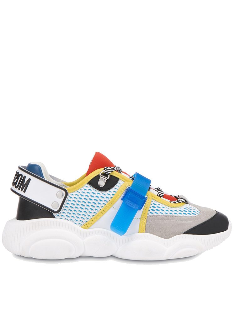 moschino fluo sneakers