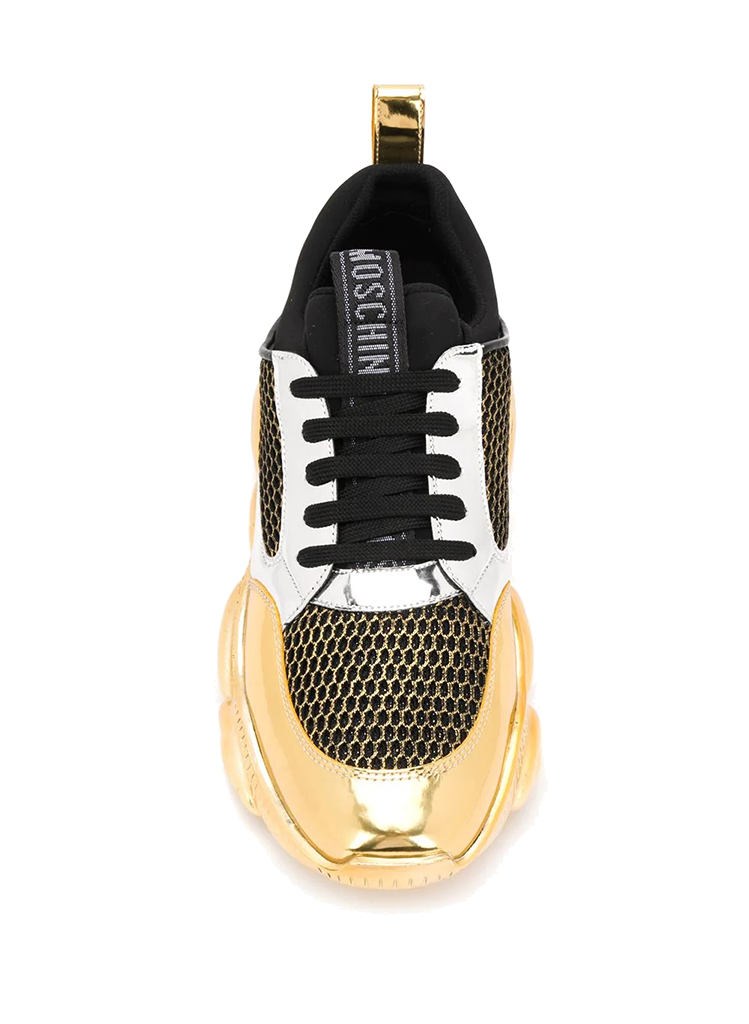 Moschino METALLIC TEDDY SNEAKER | Moda404 Men's Boutique