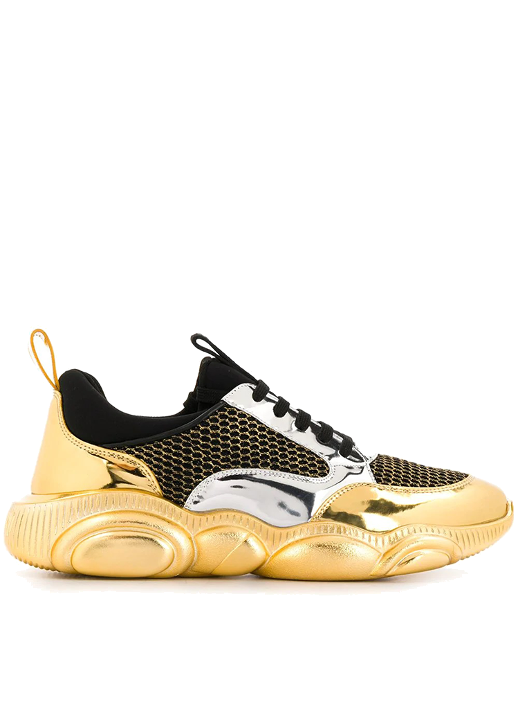 Moschino METALLIC TEDDY SNEAKER | Moda404 Men's Boutique