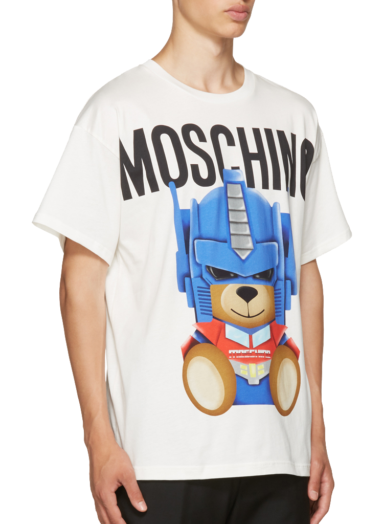 moschino bear t shirt mens