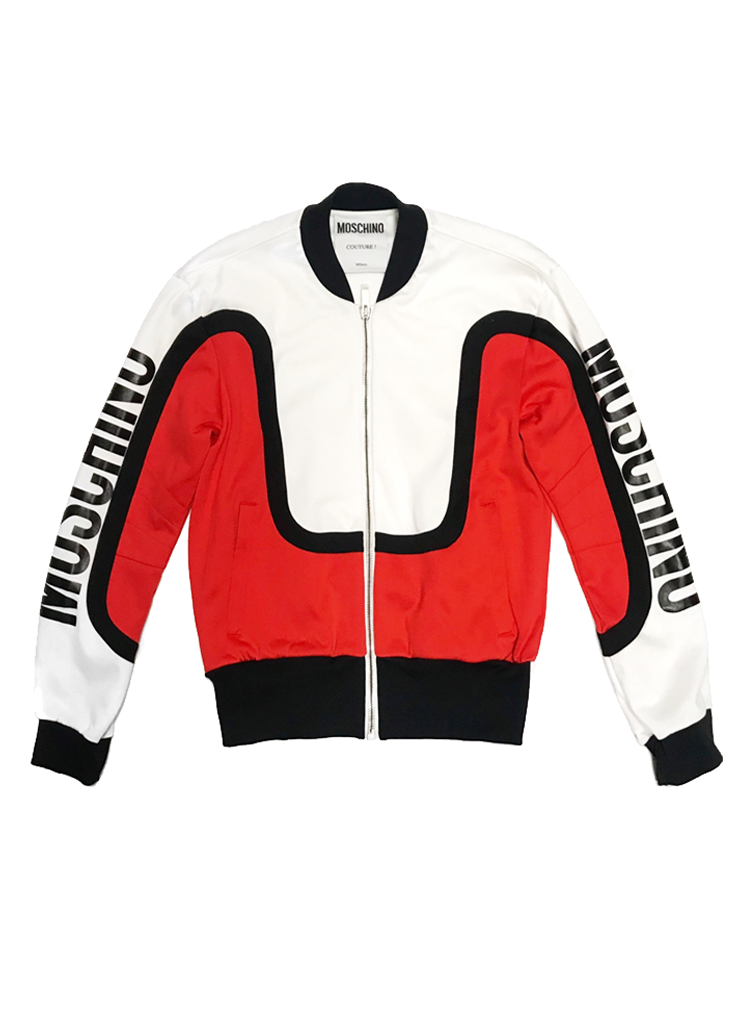 moschino track jacket