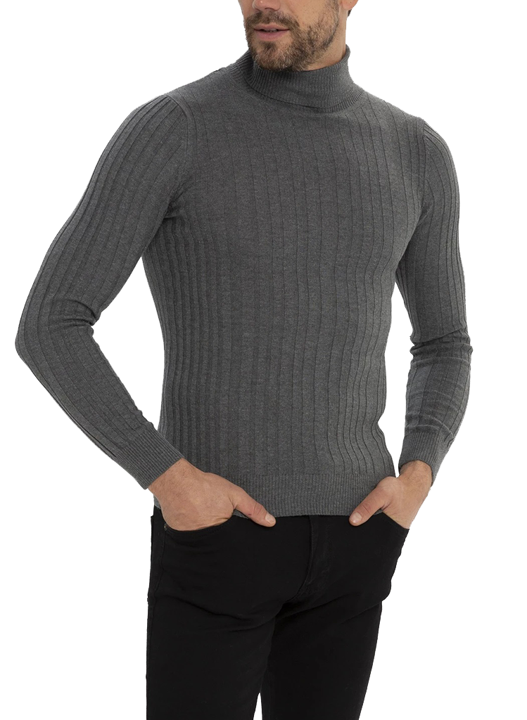 Ron Tomson RIBBED TURTLENECK | Moda404 Men's Boutique