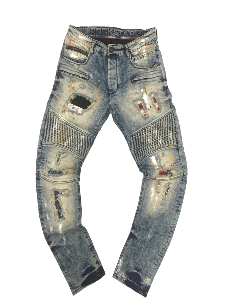 Rockstar Jeans BRADLEY BIKER JEANS
