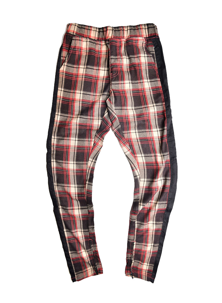 Serenede PLAID TRACK PANTS | Moda404 Men's Boutique