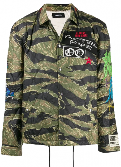 Diesel RASPUTIN CAMO JACKET | Moda404 Men's Boutique