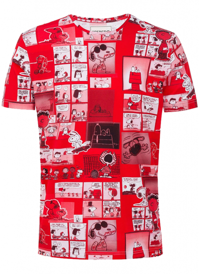 Iceberg SNOOPY COMIC STRIP TEE | Moda404 Men's Boutique